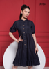 ĐẦM LINEN ĐEN, PHOM BABYDOLL, LA MỘC