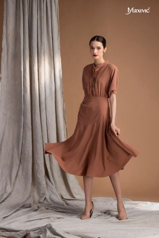 Đầm cánh dơi sơmi Maxivic