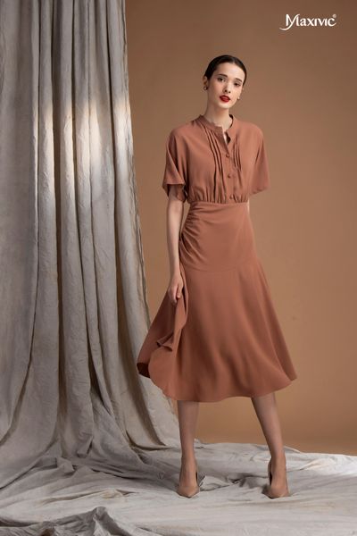 Đầm cánh dơi sơmi Maxivic