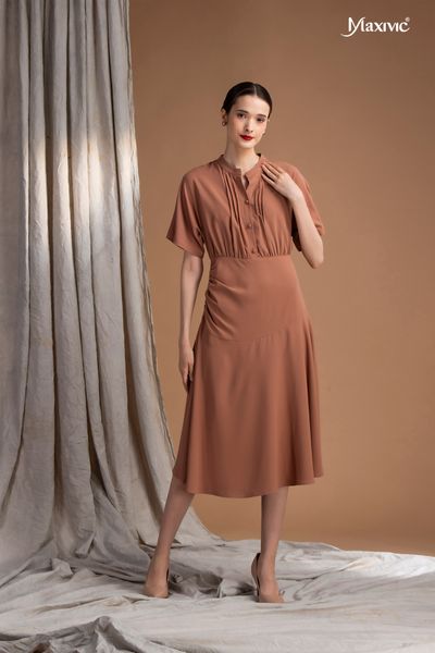 Đầm cánh dơi sơmi Maxivic