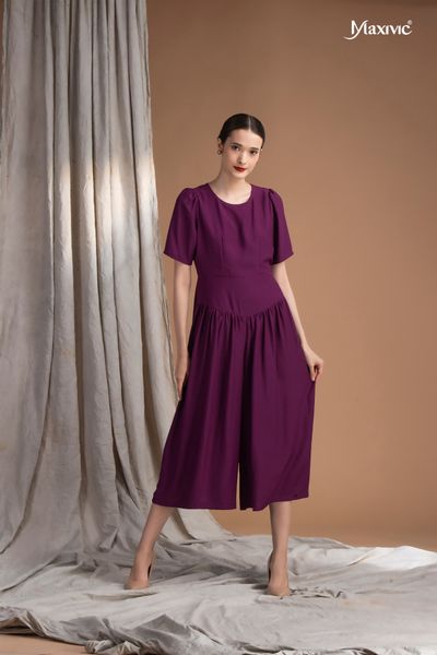 Bộ Jumpsuit tím Maxivic