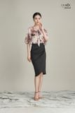 ÁO CHIFFON HỌA TIẾT NGÔI NHÀ LA MỘC