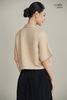 Áo sơmi linen kem La Mộc