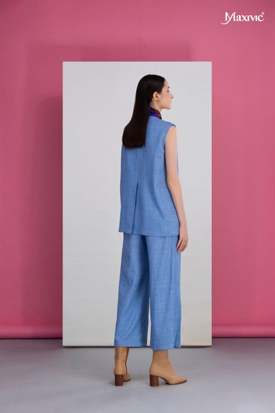 Quần cotpo xanh Maxivic