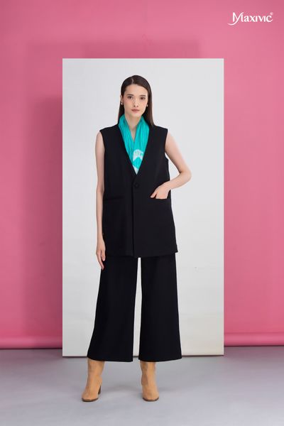 Quần cotpo đen Maxivic