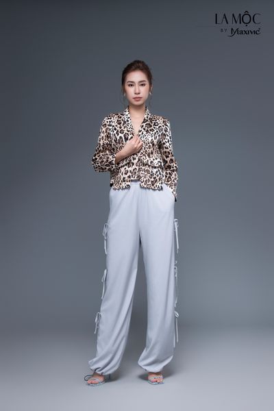 Áo sơ mi danton beo lụa cát túi hộp Maxivic