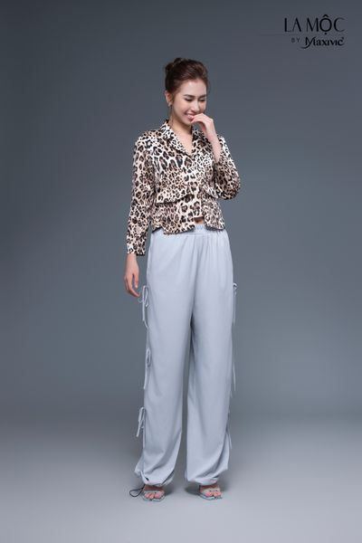 Áo sơ mi danton beo lụa cát túi hộp Maxivic