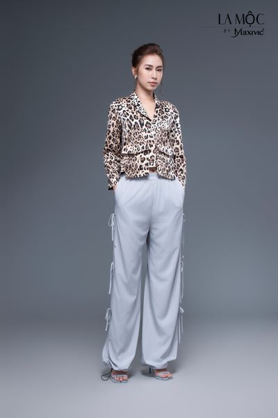 Áo sơ mi danton beo lụa cát túi hộp Maxivic