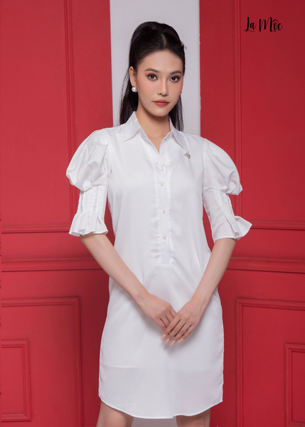 ĐẦM LỤA TĂM TRẮNG MAXIVIC