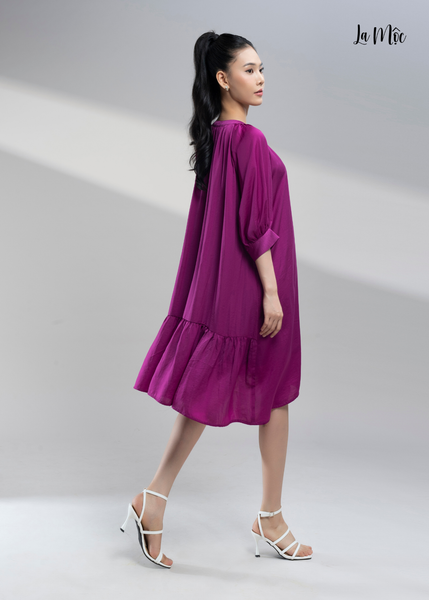 ĐẦM LỤA TÍM MAXIVIC