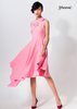 ĐẦM LINEN HỒNG DÁNG XÒE RỘNG
