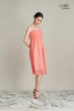 Đầm chiffon 2 dây, mocking La Mộc
