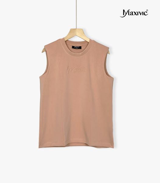 ÁO THUN KHÔNG TAY IN DẬP NỔI MAXIVIC