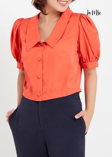 ÁO BITABEN CAM Maxivic, CHẤT LIỆU LỤA KOREA