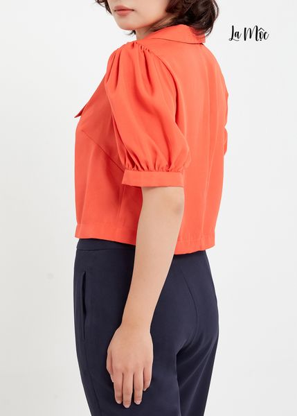 ÁO BITABEN CAM Maxivic, CHẤT LIỆU LỤA KOREA