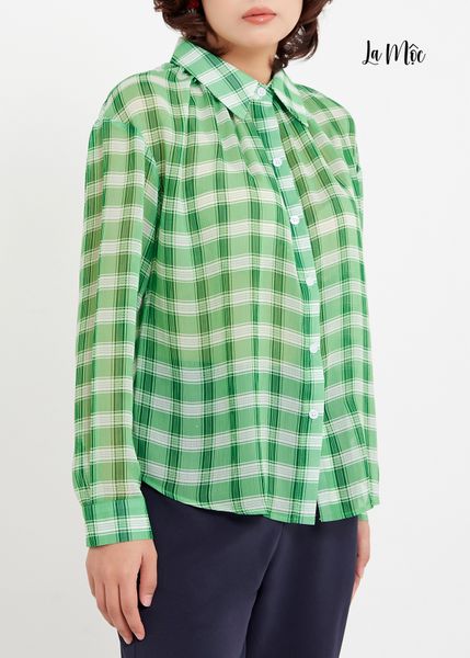 ÁO SƠ MI CỔ NHÚN