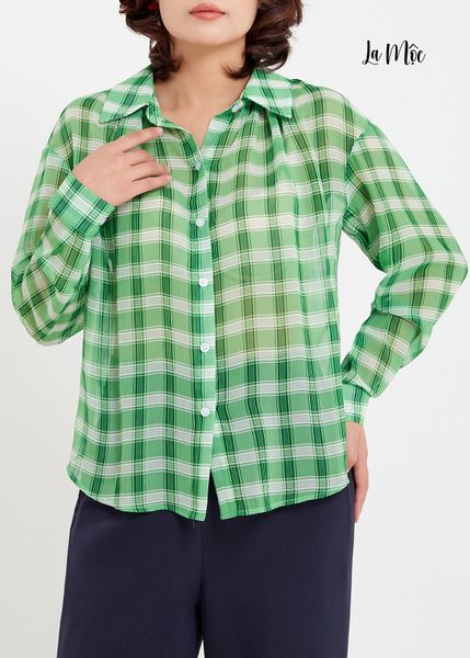 ÁO SƠ MI CỔ NHÚN