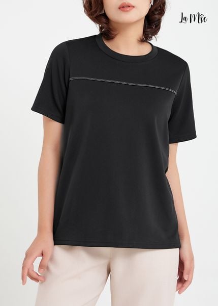 ÁO THUN PHỐI CHỈ NỔI NGỰC