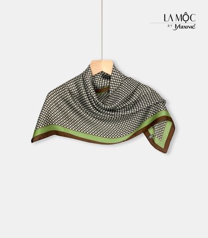 Khăn lụa vuông Maxivic 70x70 hoạ tiết