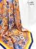Khăn lụa vuông La Mộc 70x70 hoạ tiết