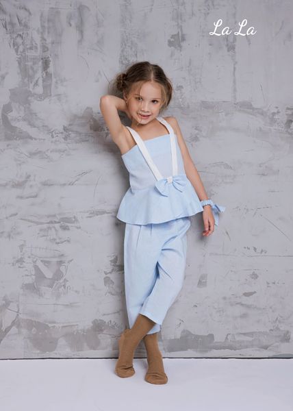 SET ÁO KIỂU 2 DÂY, QUẦN DÀI TRẺ EM,  LINEN COTTON, TIÊU CHUẦN HÀNG XUẤT NHẬT