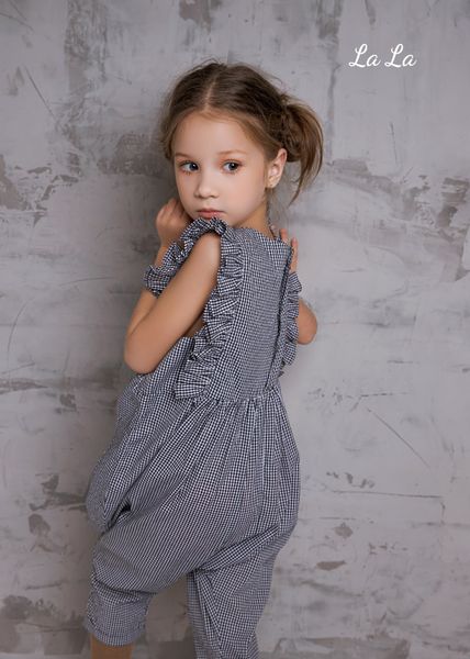 BỘ JUM CARO TRẼ EM NỮ, LINEN CARO TRẮNG ĐEN. TIÊU CHUẨN HÀNG XUẤT NHẬT