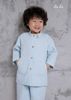 SET BỘ LINEN XANH ,TRẺ EM NAM, TAY DÀI, QUẦN DÀI , TIÊU CHUẨN HÀNG XUẤT NHẬT