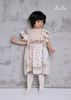 ĐẦM XOÈ HOA TRẺ EM NỮ, COTTON 100%, TIÊU CHUẨN HÀNG XUẤT NHẬT