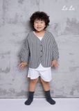 SET THUN ÁO QUẦN, COTTON 100% - AO KHOÁC CARO LINEN SỌC, TIÊU CHUẨN HÀNG XUẦT NHẬT.