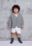  SET THUN ÁO QUẦN, COTTON 100% - AO KHOÁC CARO LINEN SỌC, TIÊU CHUẨN HÀNG XUẦT NHẬT. 