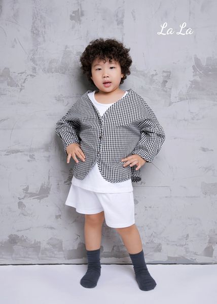 SET THUN ÁO QUẦN, COTTON 100% - AO KHOÁC CARO LINEN SỌC, TIÊU CHUẨN HÀNG XUẦT NHẬT.