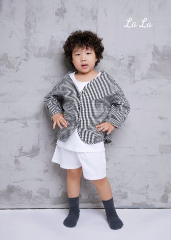 SET THUN ÁO QUẦN, COTTON 100% - AO KHOÁC CARO LINEN SỌC, TIÊU CHUẨN HÀNG XUẦT NHẬT.