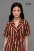 ÁO VEST LỬNG NÂU SỌC LA MỘC
