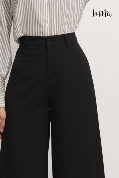 QUẦN ỐNG RỘNG MÀU ĐEN MAXIVIC