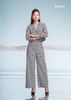 SET VEST CROPTOP GINGHAM TRẮNG ĐEN