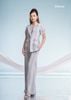 SET VEST LINEN BỐ SỌC XANH MAXIVIC