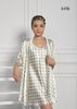 ĐẦM 2 DÂY + ÁO CHOÀNG SATIN LỤA KOREA