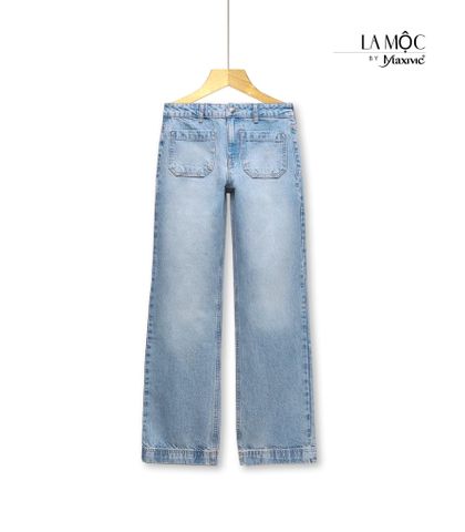 Quần jeans nam ống suông Maxivic