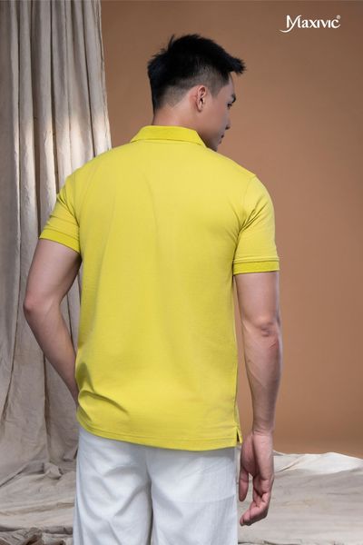 Áo thun Maxivic nam vàng Maxivic