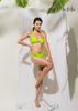 BIKINI 2 MẢNH, MÀU XANH NEON, CỘT DÂY CỔ VÀ SAU LƯNG