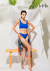 BIKINI 2 MẢNH, 2 DÂY, MÀU XANH DƯƠNG, DÂY CỘT LƯNG