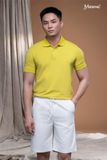 Quần nam linen trắng ngắn Maxivic