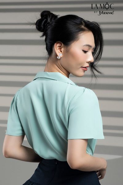 ÁO SƠ MI CỔ TIM