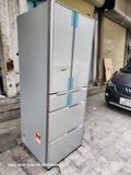 (Used 90%) Tủ lạnh Hitachi mặt gương cảm ứng 570 lít màu xanh ngọc