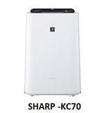 ( Used 95% ) SHARP KC70 MÁY LỌC KHÔNG KHÍ MADE IN JAPAN