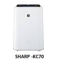 ( Used 95% ) SHARP KC70 MÁY LỌC KHÔNG KHÍ MADE IN JAPAN