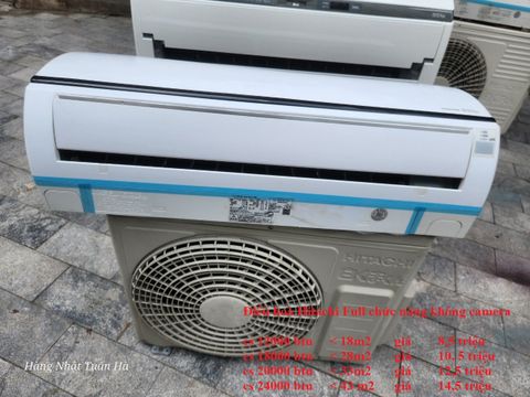 (Used 90%) Điều hoà Hitachi không camera 18000 Btu nội địa Nhật