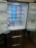 (  USED 95% ) TỦ LẠNH TOSHIBA GR-W42FS(ST) MADE IN JAPAN