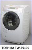 ( Used 95% )  TOSHIBA TW-Z9100L MÁY GIẶT SẤY BLOCK MADE IN JAPAN