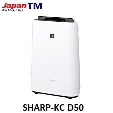 ( Used 95% ) SHARP KC D50 MÁY LỌC KHÔNG KHÍ MADE IN JAPAN
